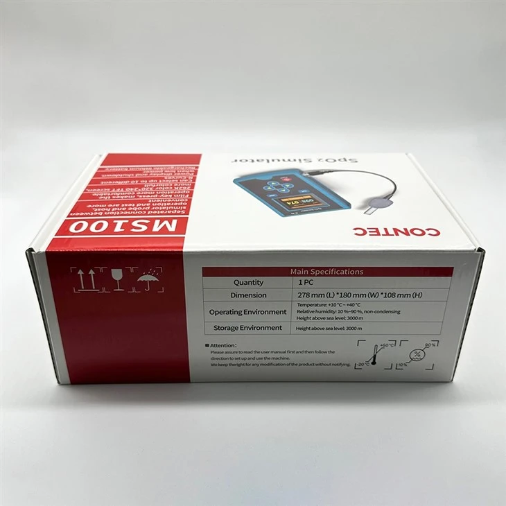 CONTEC SPO2 Pulse Rate Patient Simulator Oxygen Saturation Simulator MS100