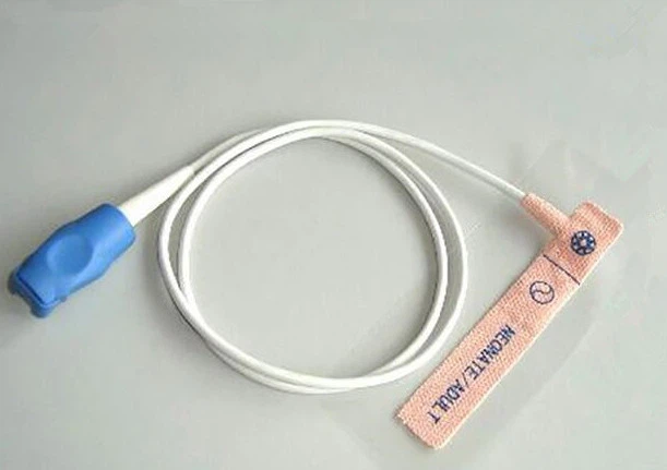 Compatibil Datex-Ohmeda OXY-AF-10 OxyTip Senzori de unică folosință SpO2 cu elastic / burete / spumă