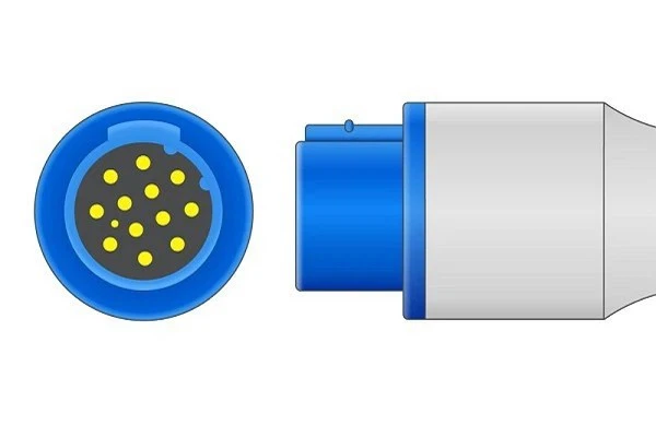Mennen Compatible 12-Pin Pediatric Soft SPO2 Sensor