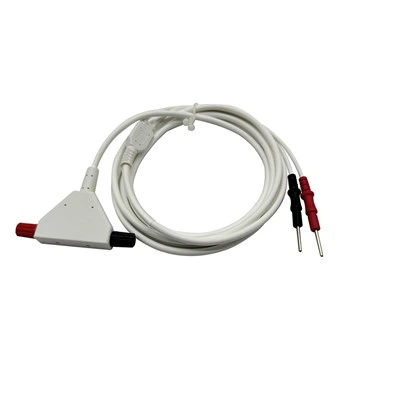 Conector pini de 2 mm Cablu de stimulare a stimulatorului cardiac ATRIAL VENTRICULAR