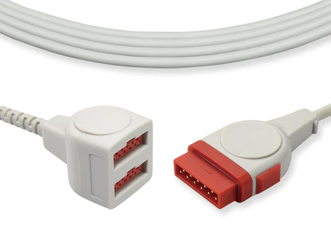 Cablu adaptor GE Marquette IBP compatibil Conector dublu 2005772-001
